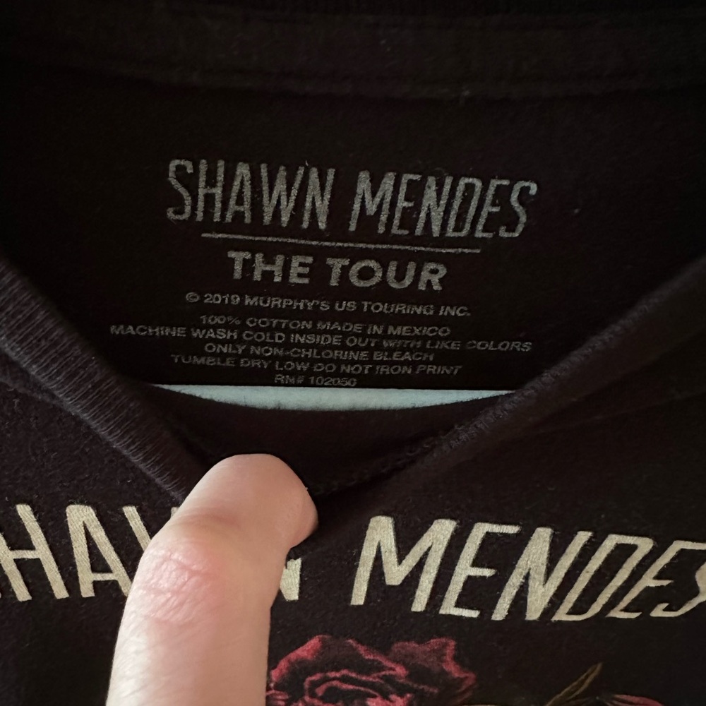 Shawn Mendes 2019 The Tour T-Shirt - Picture 3 of 4